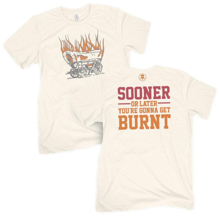 Texas Sooner Fire Wagon Tee